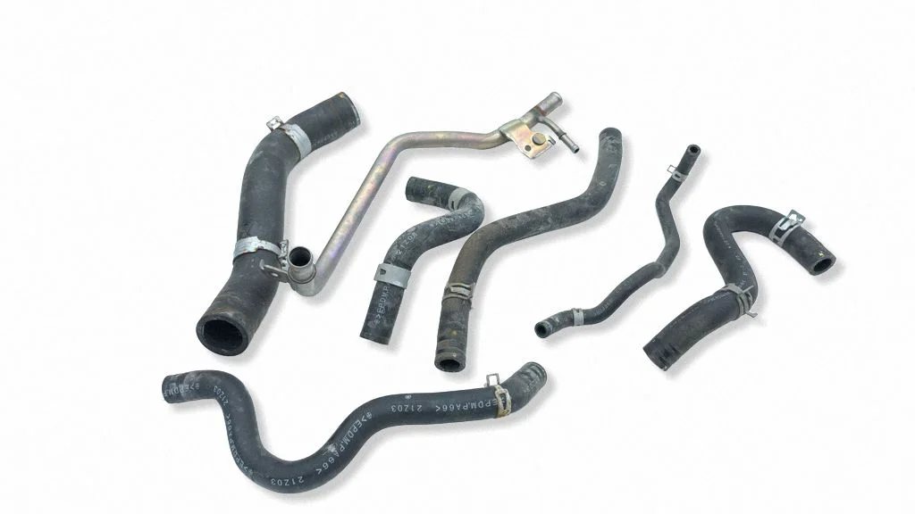 Engine coolant pipe/hose
