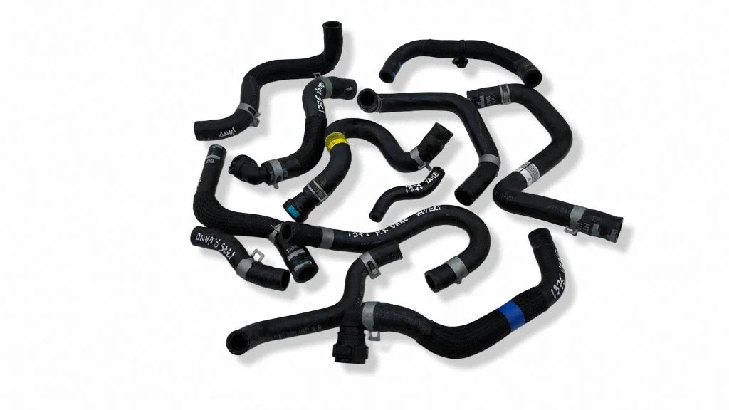 Engine coolant pipe/hose