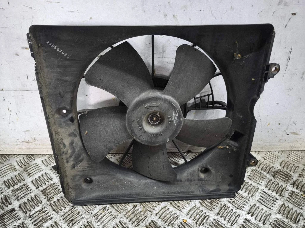 Electric radiator cooling fan – left