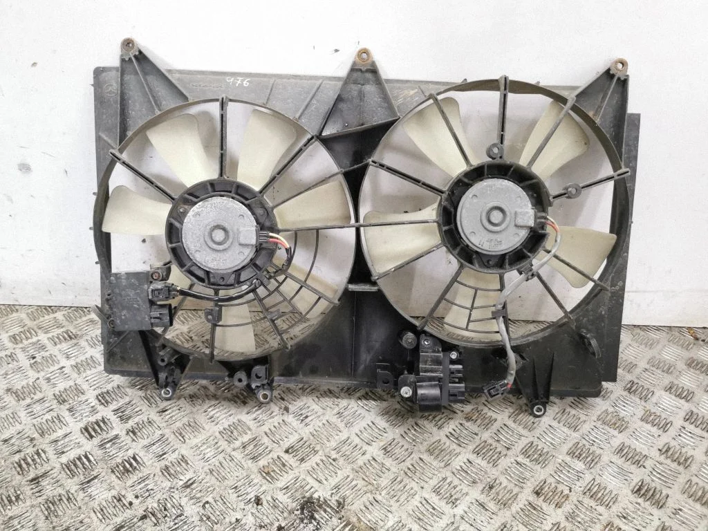 Electric radiator cooling fan