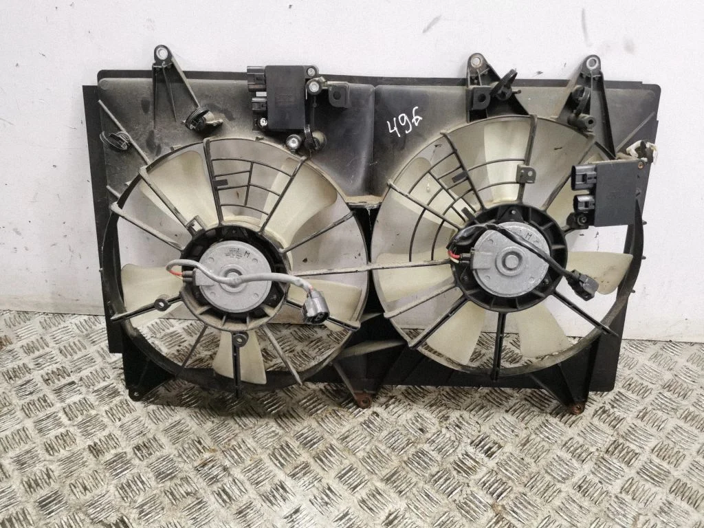Electric radiator cooling fan