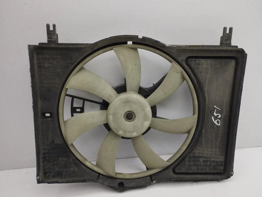 Electric radiator cooling fan