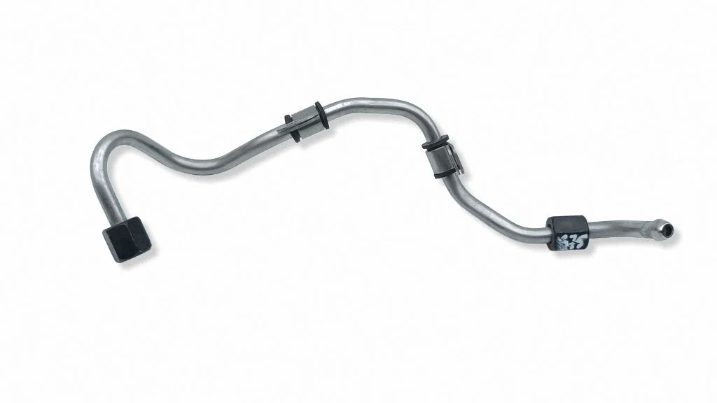 Fuel injector supply line/pipe