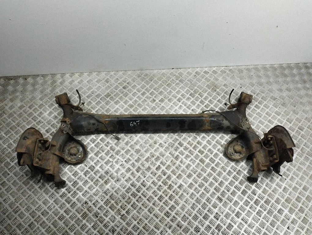 Rear axle beam