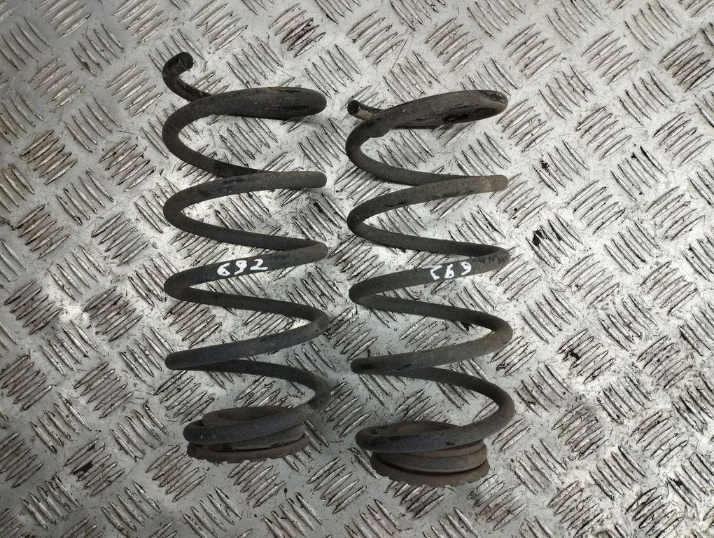 Rear coil spring