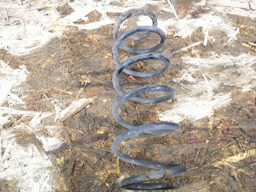 Rear coil spring – right