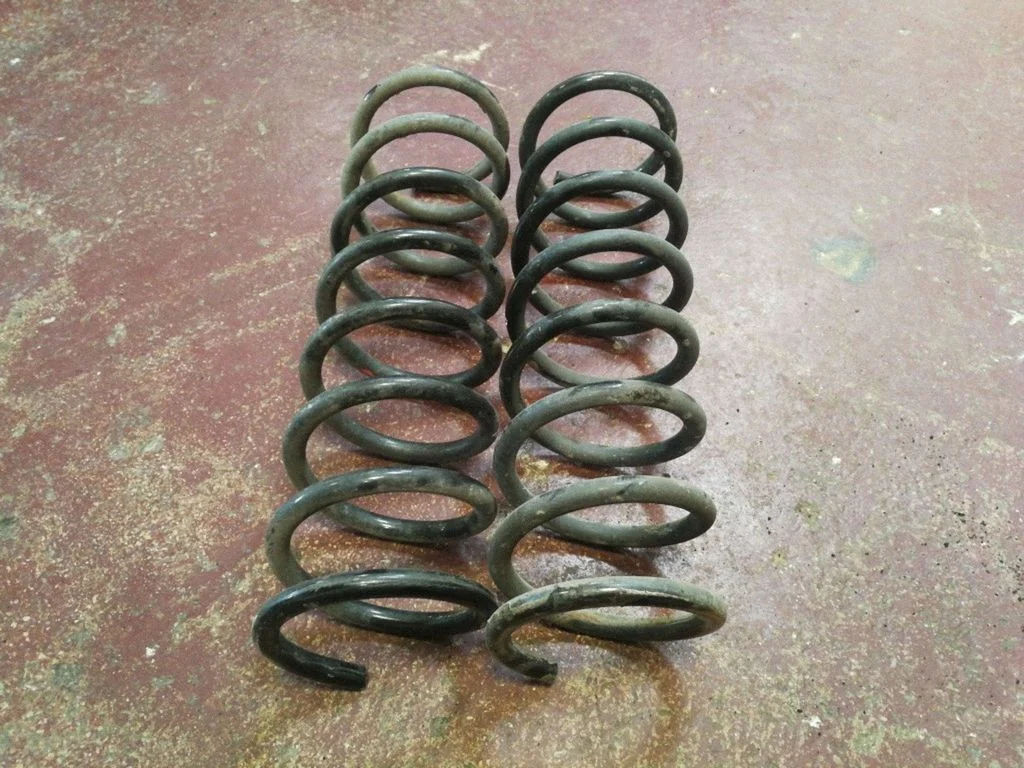Rear coil spring