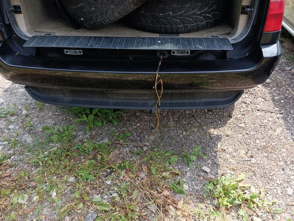 Rear bumper