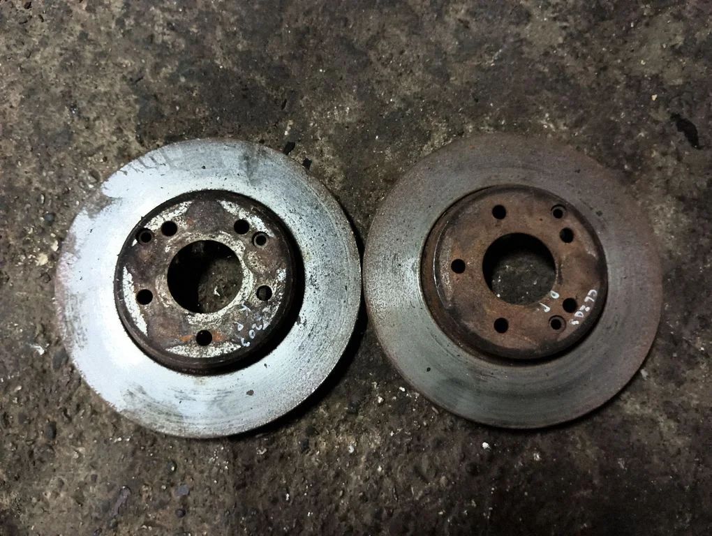 Front brake disc