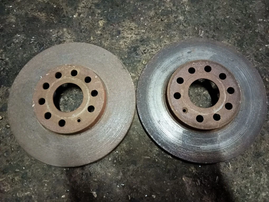 Front brake disc