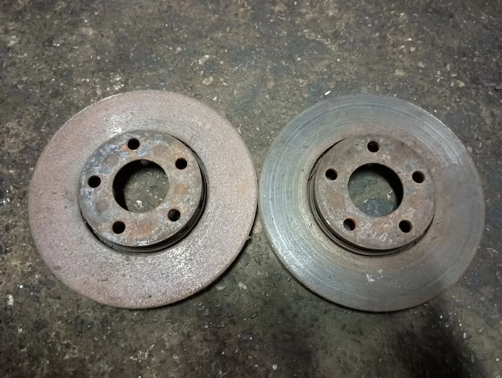 Priekšējais bremžu disks