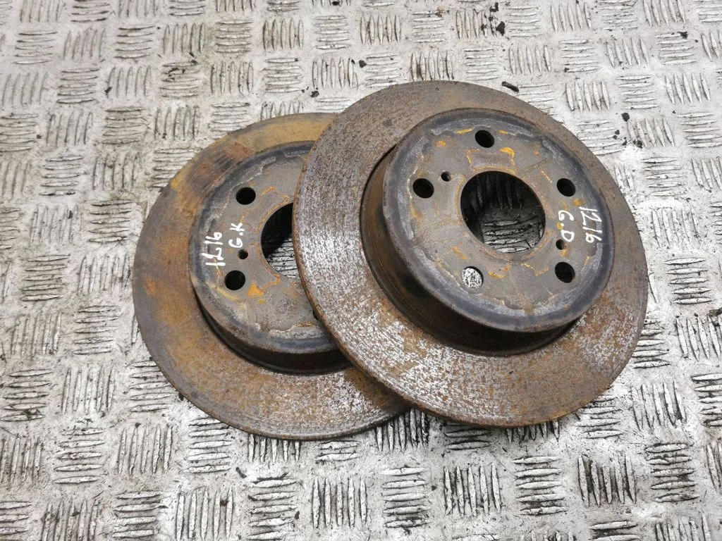 Aizmugurējais bremžu disks