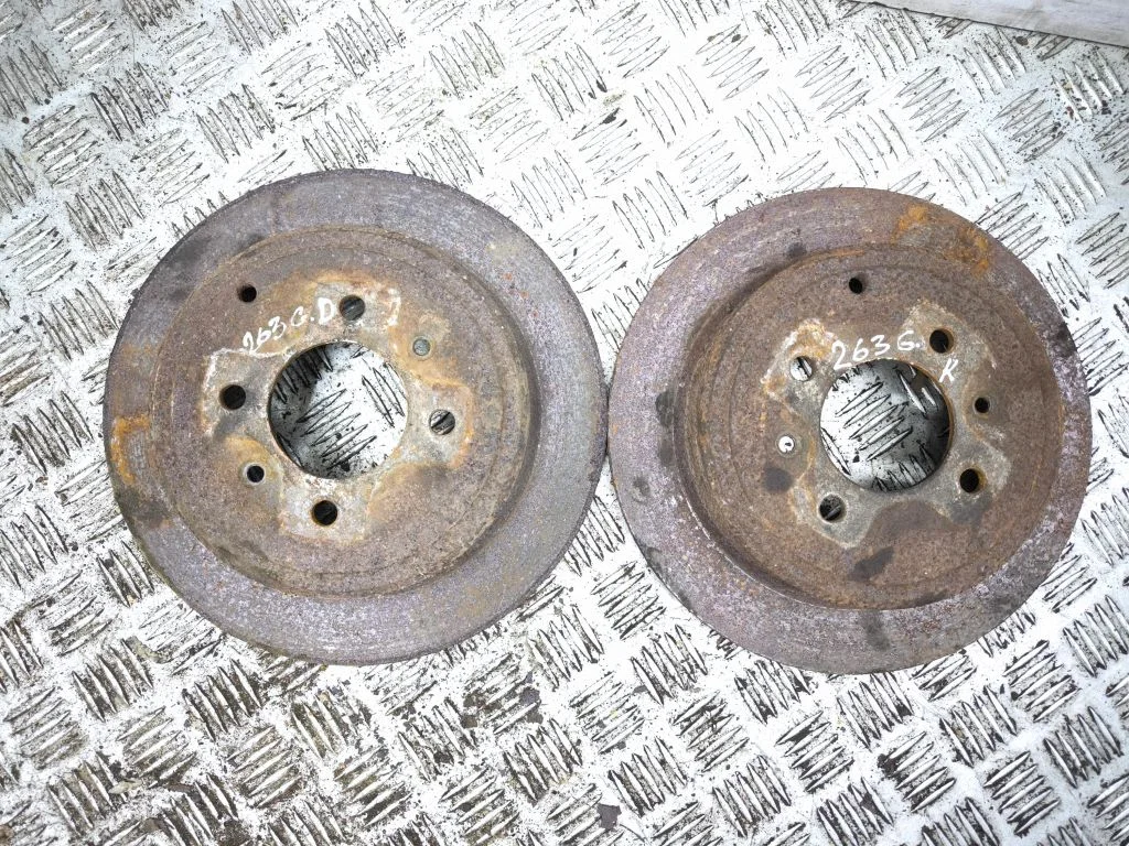 Rear brake disc