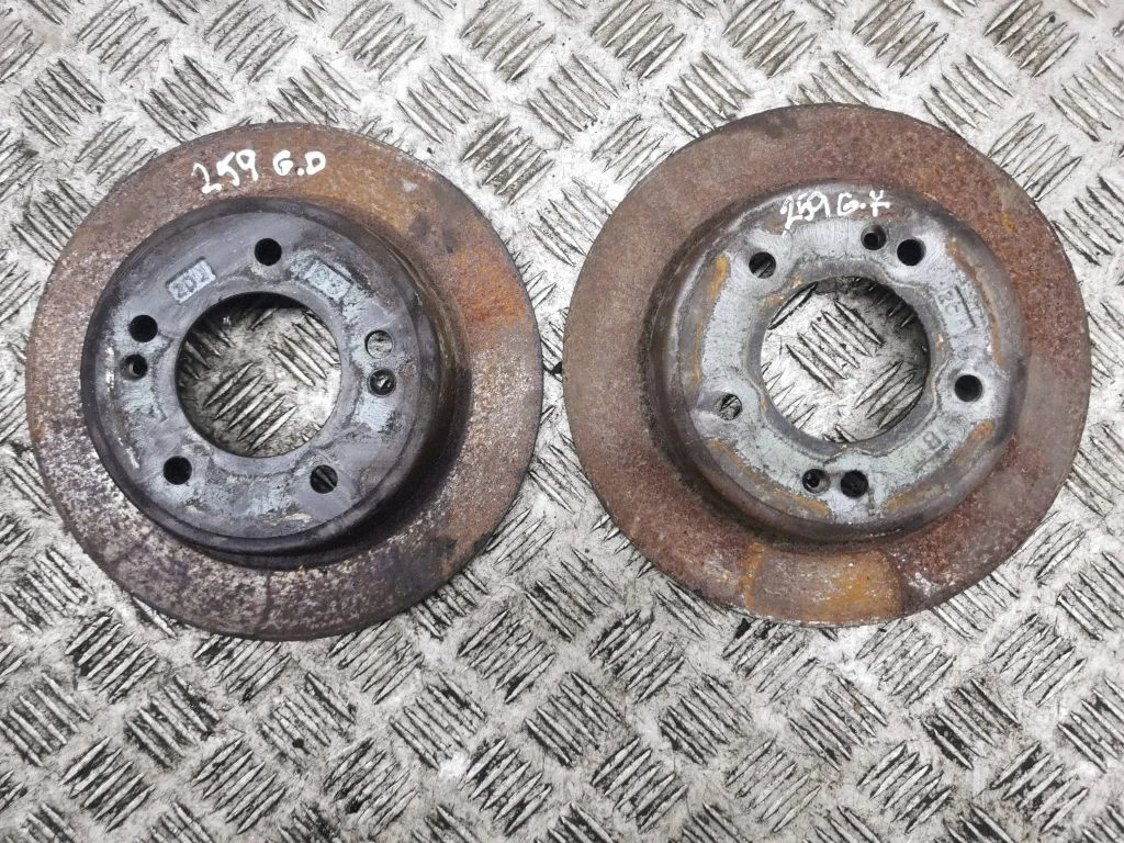 Aizmugurējais bremžu disks