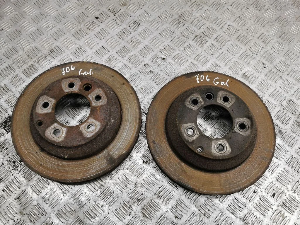Aizmugurējais bremžu disks