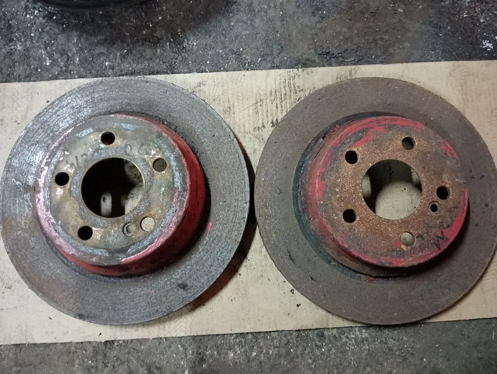 Rear brake disc