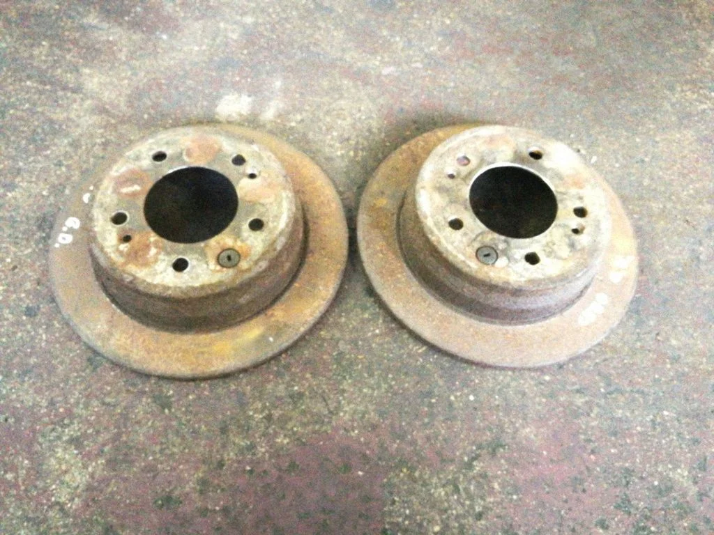 Rear brake disc