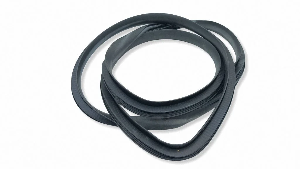 Front door rubber seal – left
