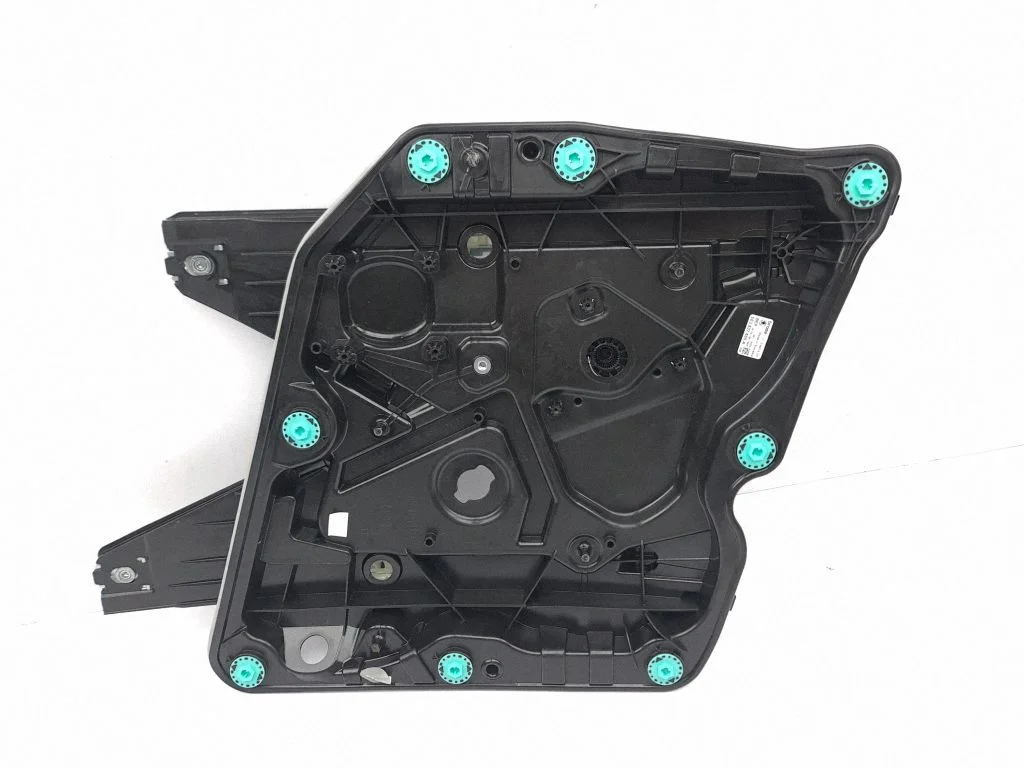 Front window lifting mechanism without motor – left