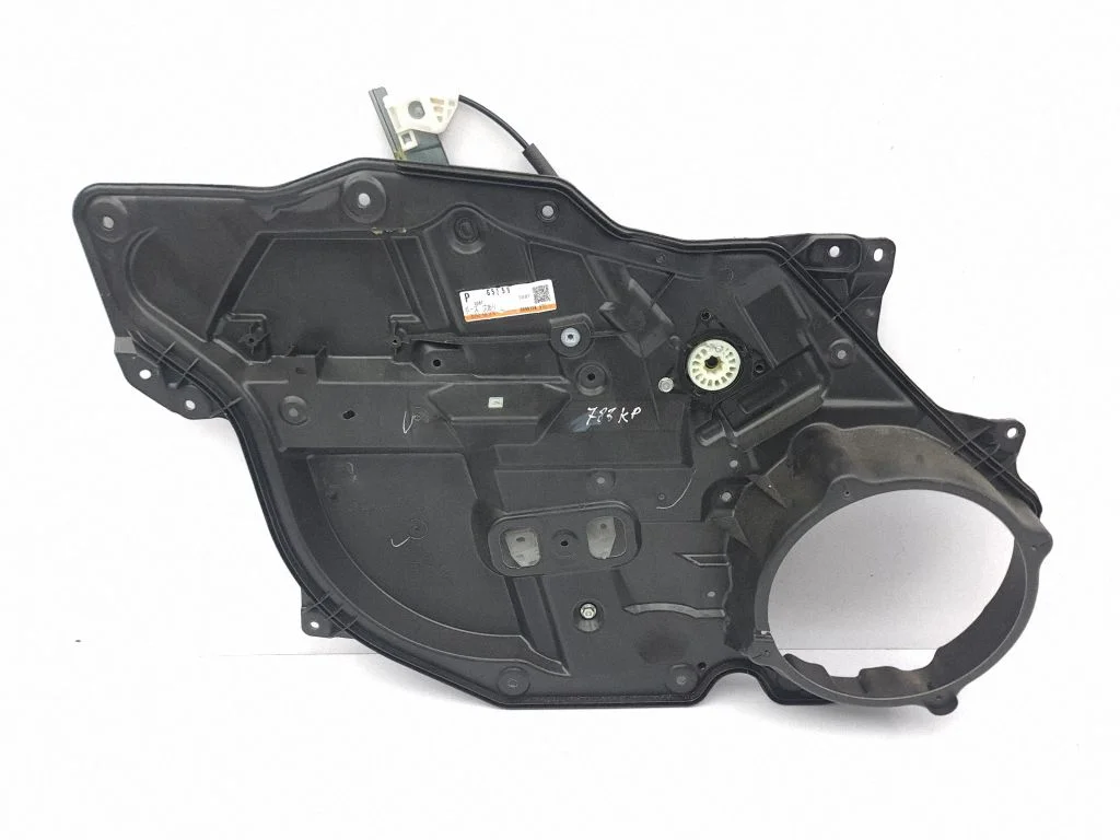 Front window lifting mechanism without motor – left