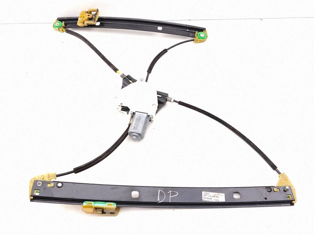 Front door window regulator with motor 8K0959802B