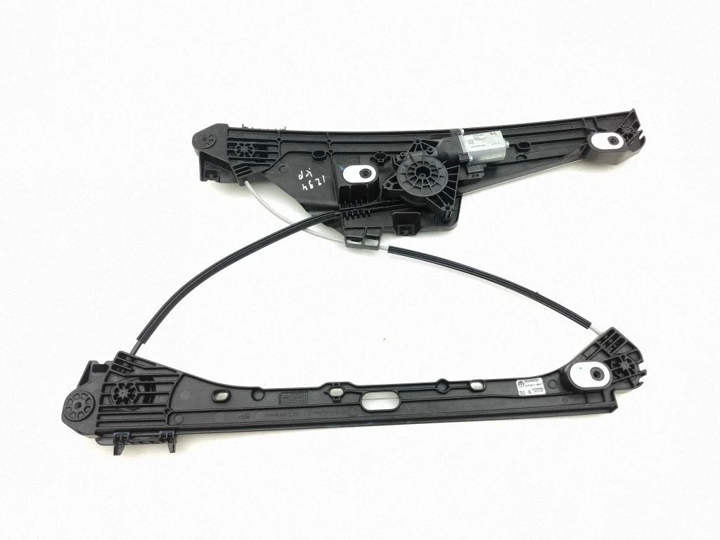 Front door window regulator with motor 156495872
