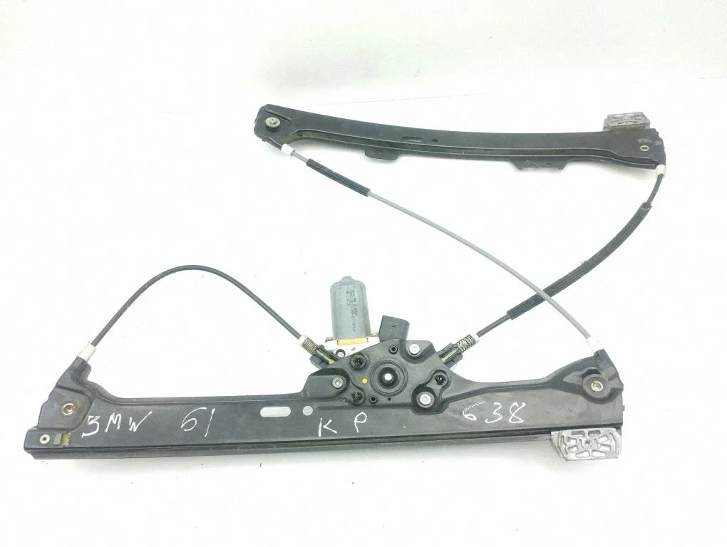 Front door window regulator with motor 6922267