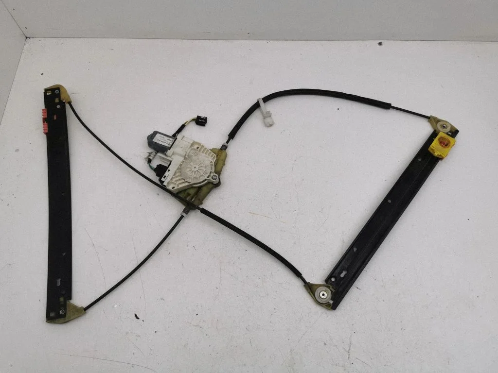 Front door window regulator with motor – Audi A6 Allroad C6 (2006-2011)