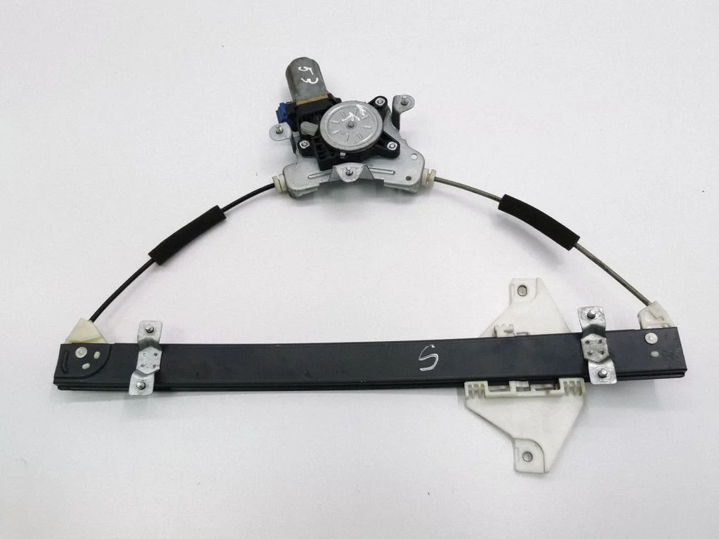 Front door window regulator with motor 96627079