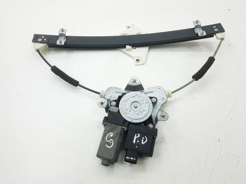 Front door window regulator with motor 96673004