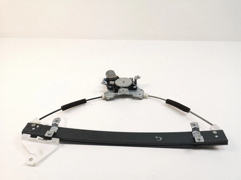 Front door window regulator with motor 96627079