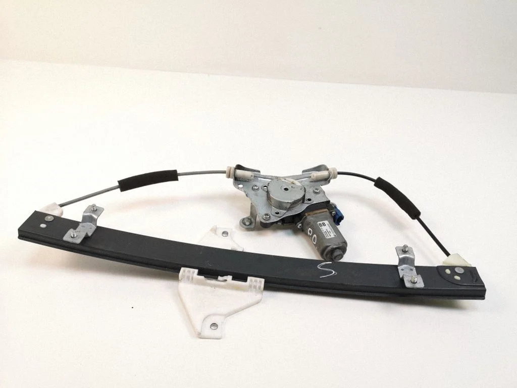 Front door window regulator with motor 96627080