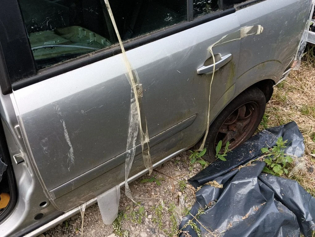 Rear door – left