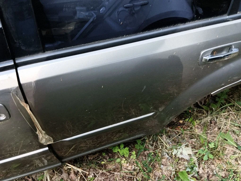 Rear door – left