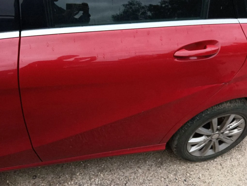 Rear door – left