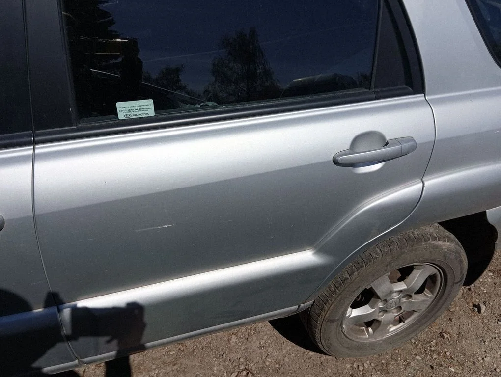 Rear door – left
