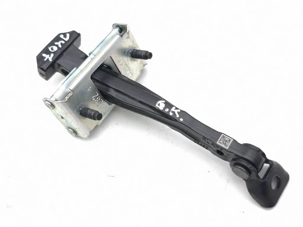 Rear door check strap stopper – left