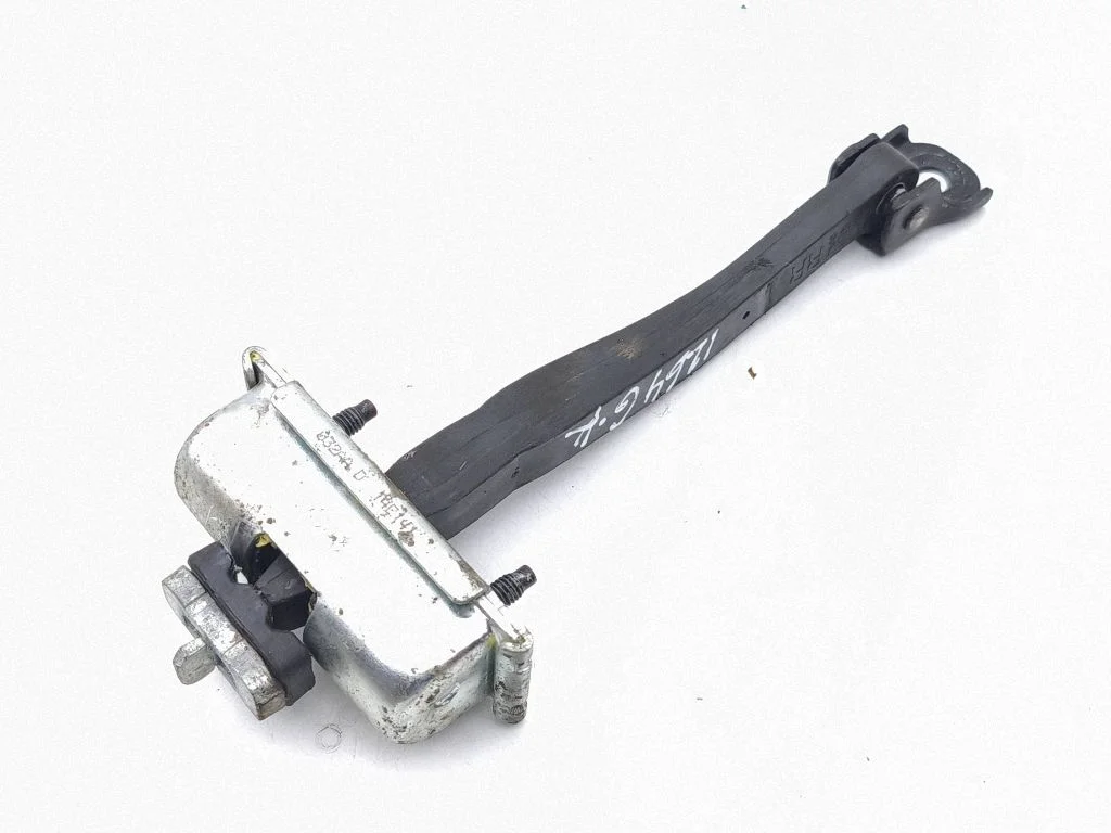 Rear door check strap stopper – left