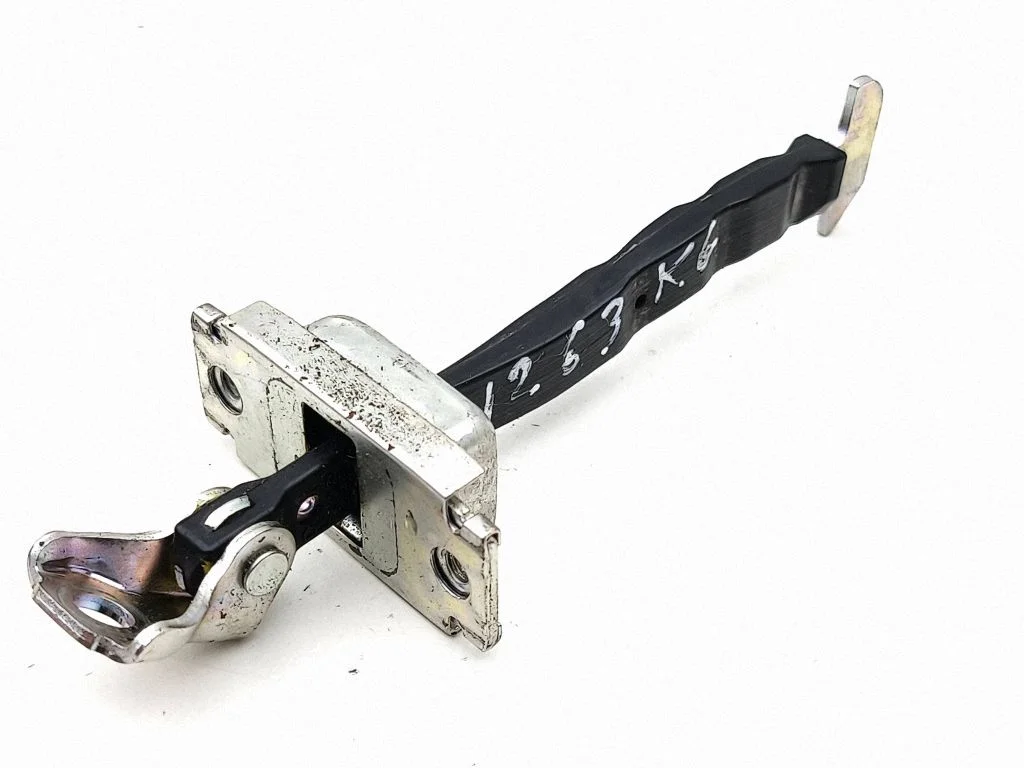 Rear door check strap stopper – left
