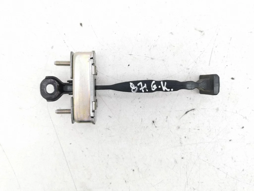 Rear door check strap stopper – left