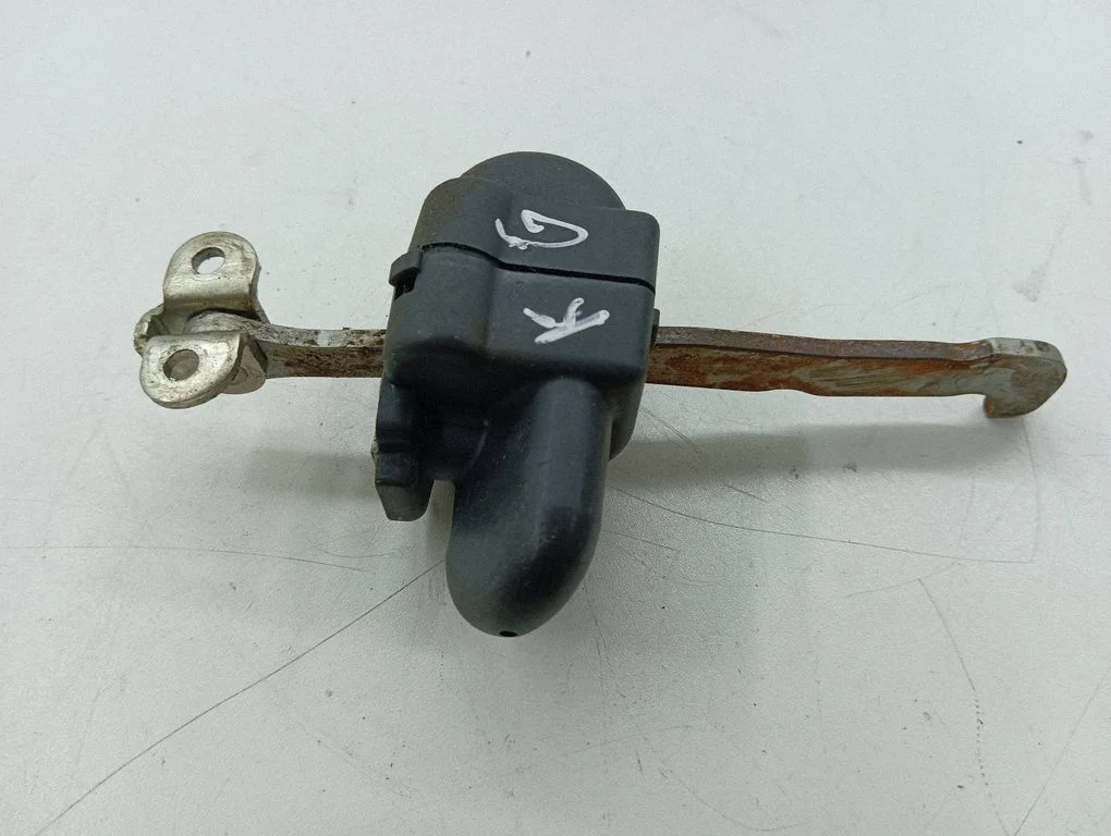 Rear door check strap stopper – left