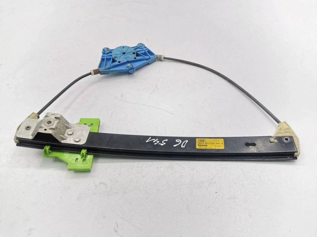 Rear window lifting mechanism without motor 8E0839462A