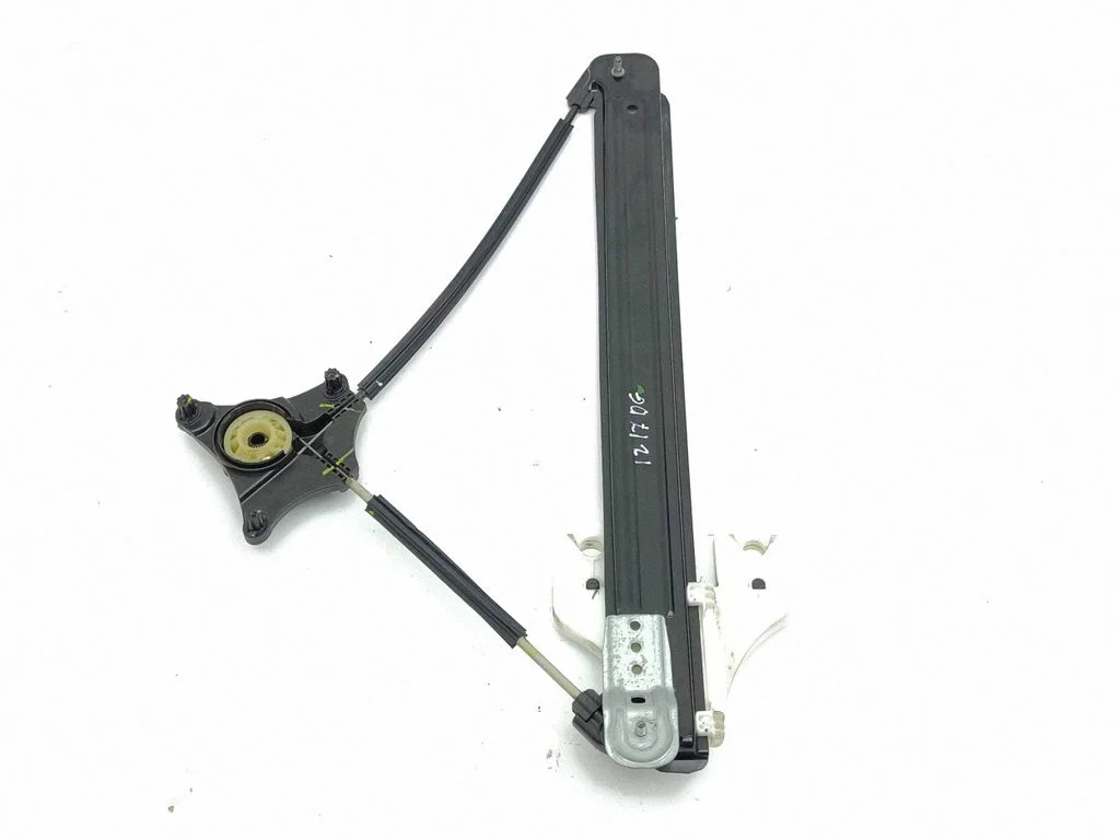 Rear window lifting mechanism without motor – right