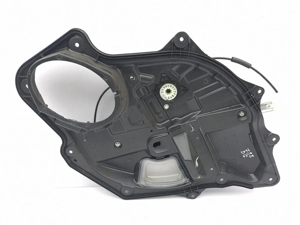 Rear window lifting mechanism without motor – right