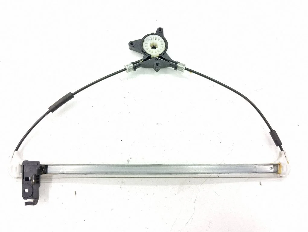 Rear window lifting mechanism without motor – rear right