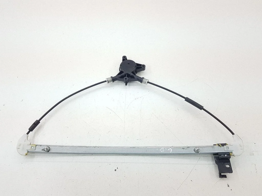 Rear window lifting mechanism without motor – right