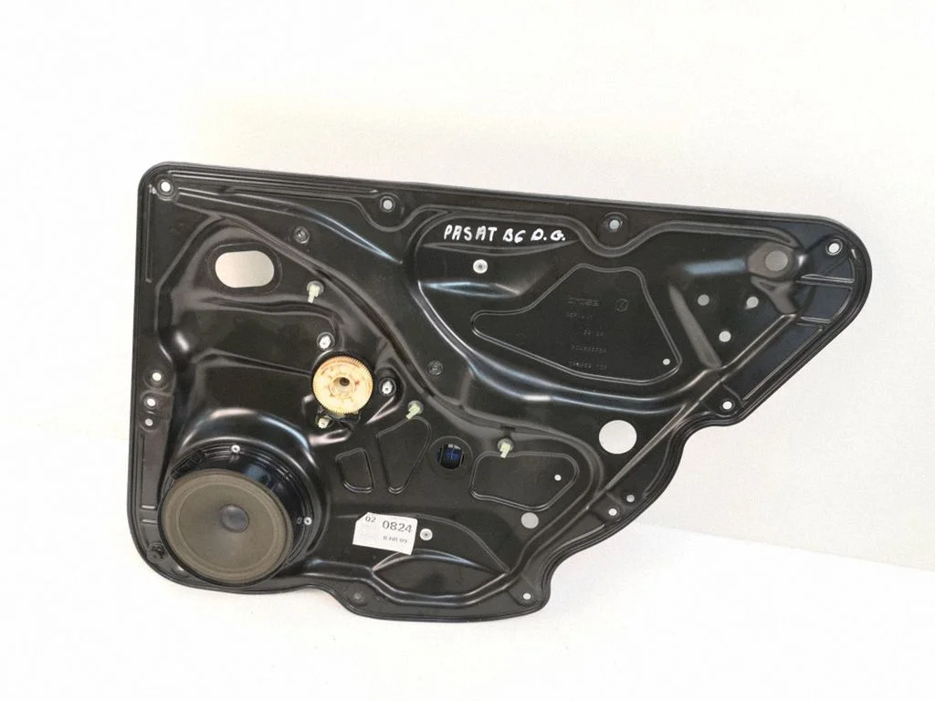Rear window lifting mechanism without motor 3C4839756