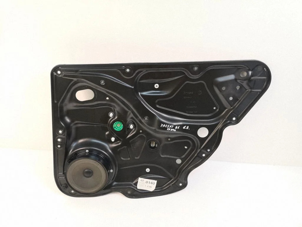 Rear window lifting mechanism without motor 3C4839756