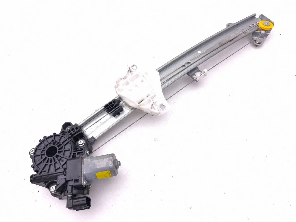 Rear door window regulator with motor WR19018