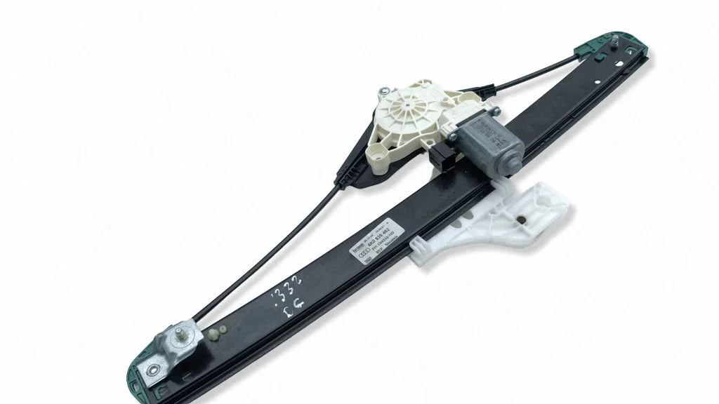 Rear door window regulator with motor 4K0839462